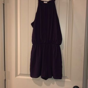 Plum romper